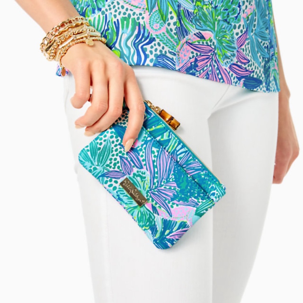 NWT Lilly Pulitzer Zip Top Wallet